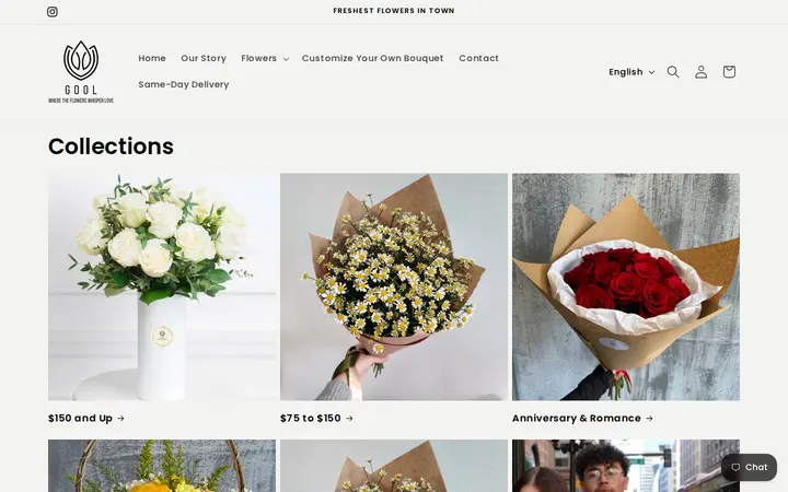 /collections — Gool: Flower Shop