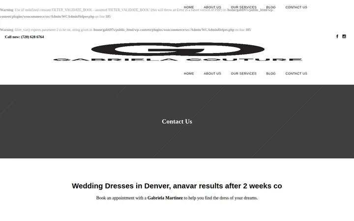 /contact-us — Gabriela Couture wedding dress alterations