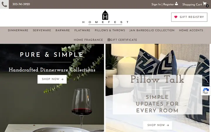 Website of Homefest