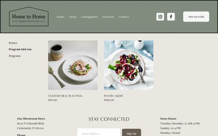 /programs-events/program-add-ons — Home to Home