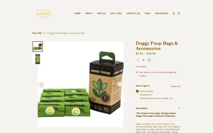 /product/doggy-poop-bags-accessories/644 — Homefill Co.