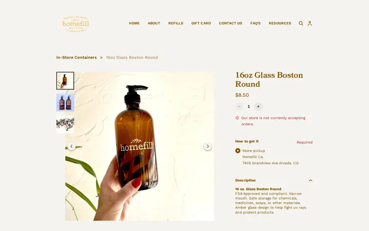 /product/16ozglassbostonround/86 — Homefill Co.