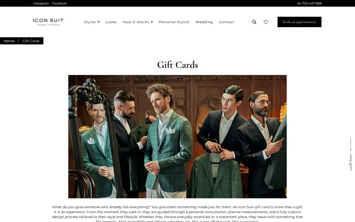 /gift-cards — Icon Suit