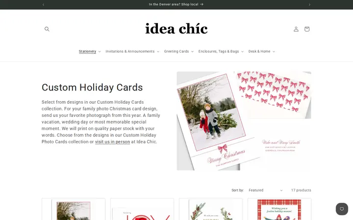 /collections/custom-holiday-photo-cards — Idea Chíc