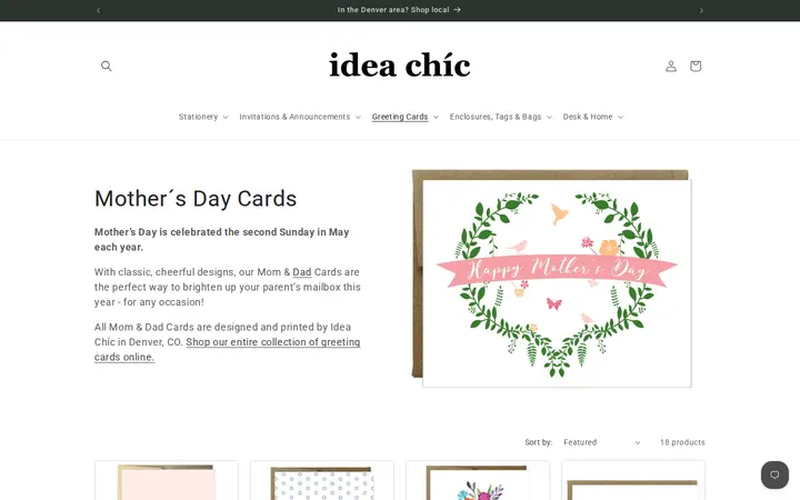 /collections/mother-s-day-cards — Idea Chíc