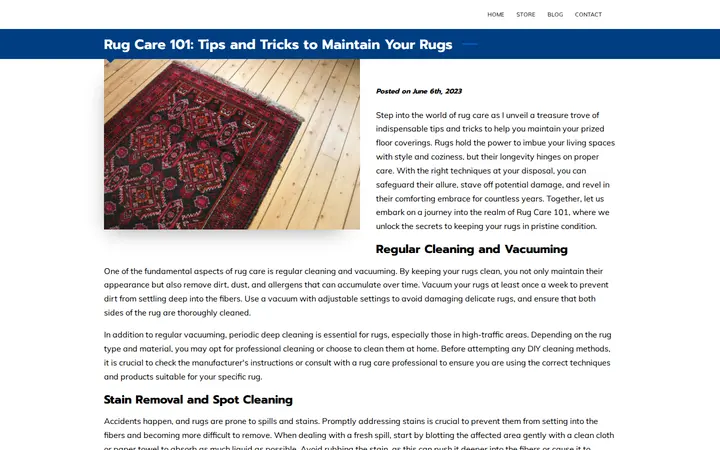 /blog/rug-care-101-tips-and-tricks-to-maintain-your-rugs — Juba Fashion Store