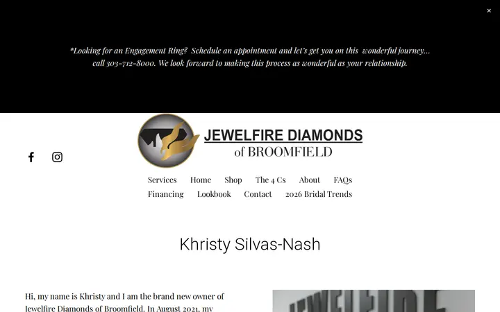 /khristy-silvasnash-bio — Jewelfire Diamonds of Broomfield