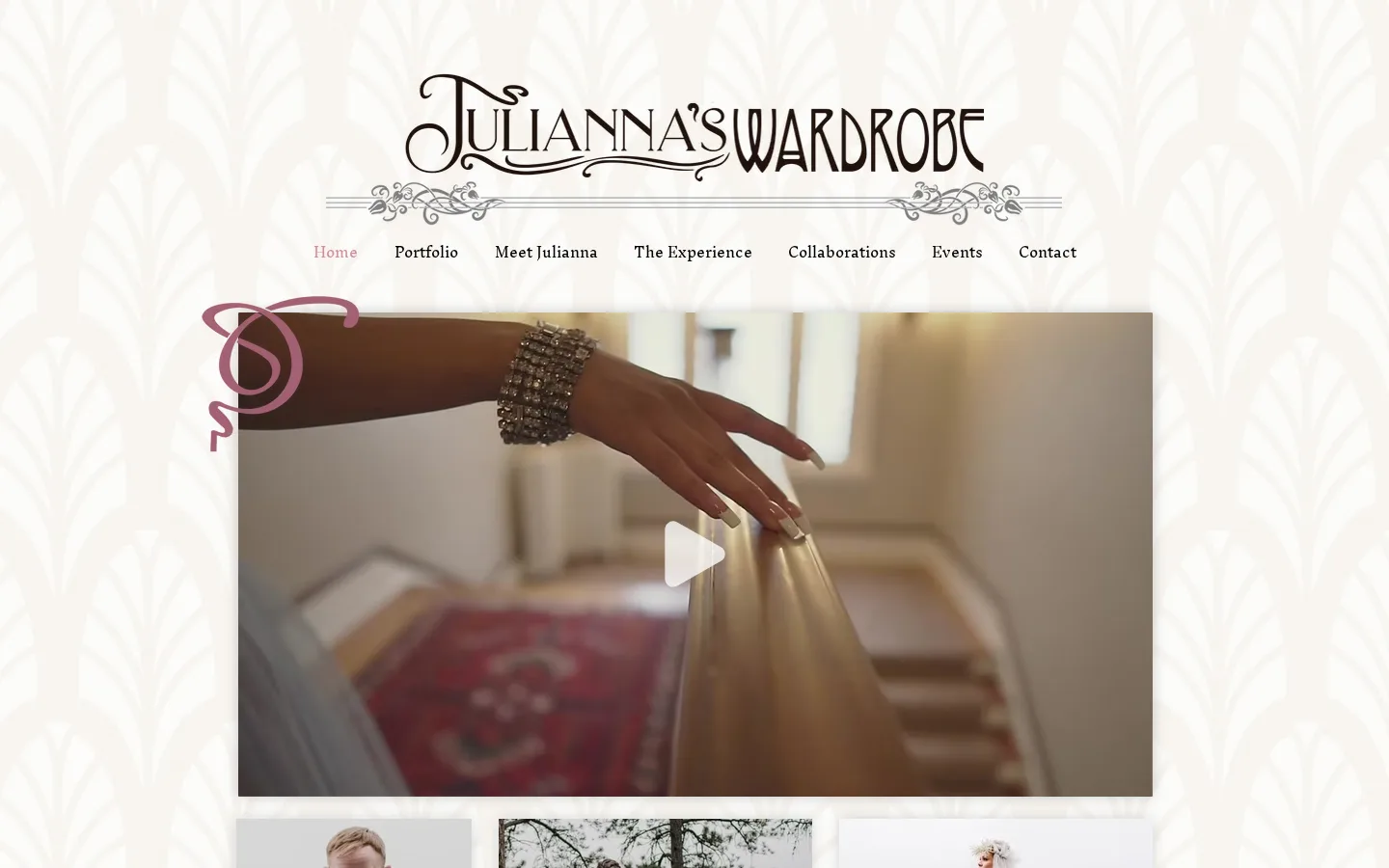 Captured website of Julianna's Wardrobe