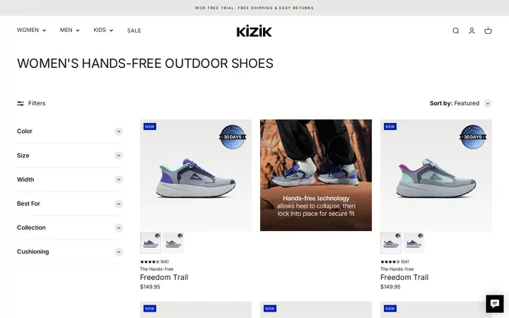 /collections/womens-outdoors — Kizik