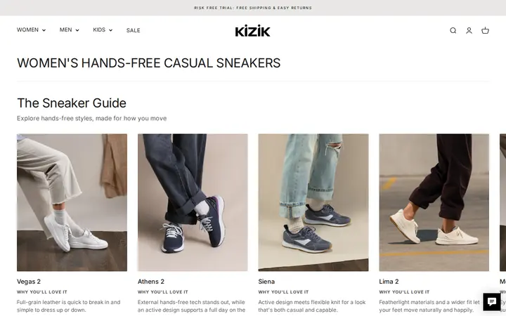 /collections/womens-casual — Kizik