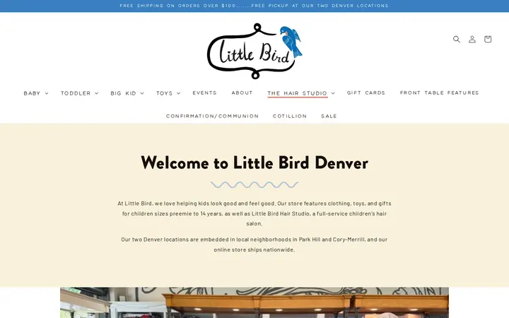 Website of Little Bird Denver - Park Hill