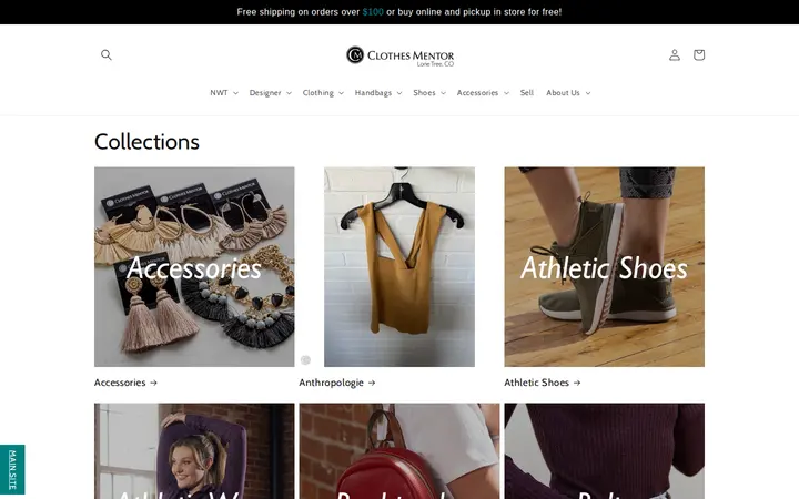 /collections — Clothes Mentor Lone Tree, CO