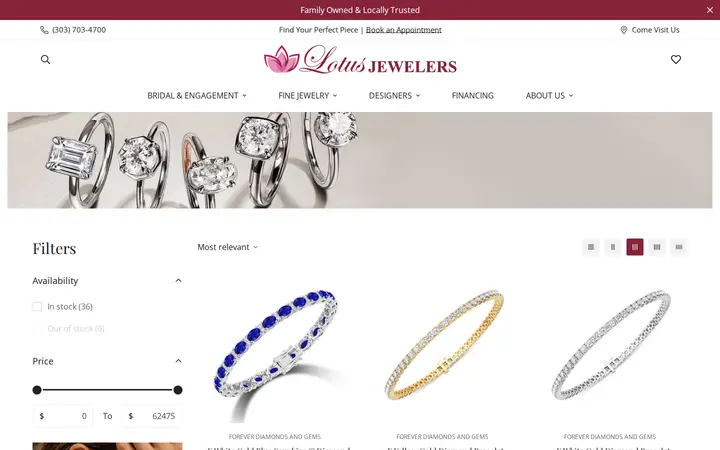 /collections/bracelets — Lotus Jewelers Inc