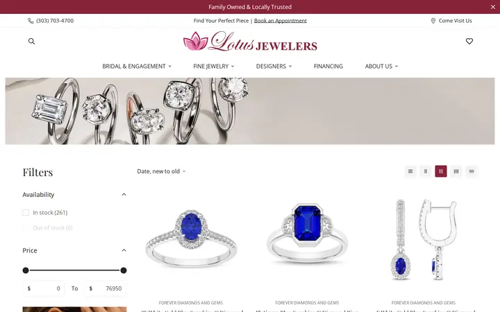 /collections/lotus-jewelers — Lotus Jewelers Inc
