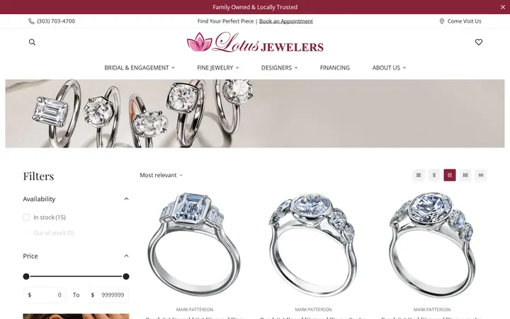 /collections/mark-patterson — Lotus Jewelers Inc
