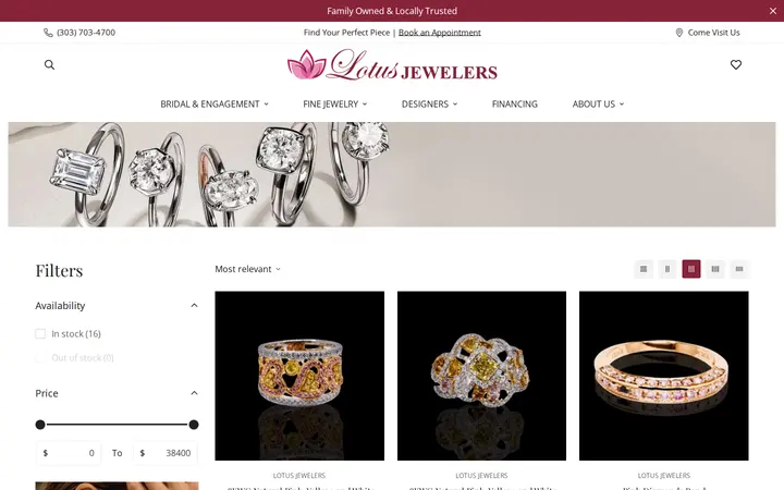 /collections/natural-colored-diamond-jewelry — Lotus Jewelers Inc