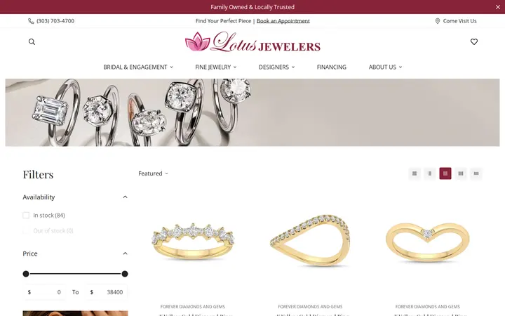 /collections/fashion-rings — Lotus Jewelers Inc