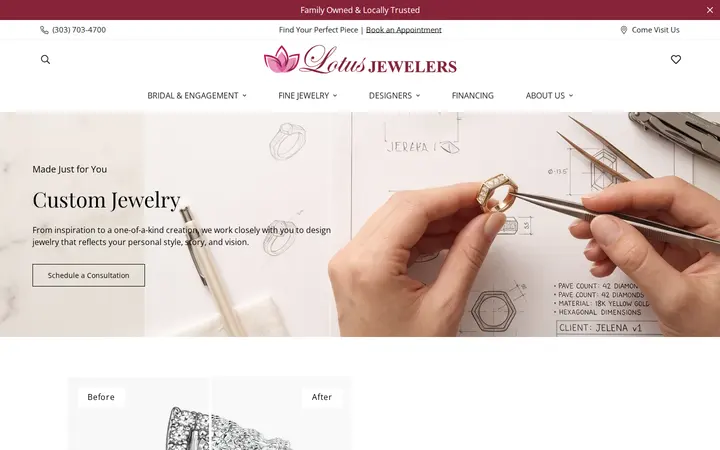 /pages/custom-design — Lotus Jewelers Inc