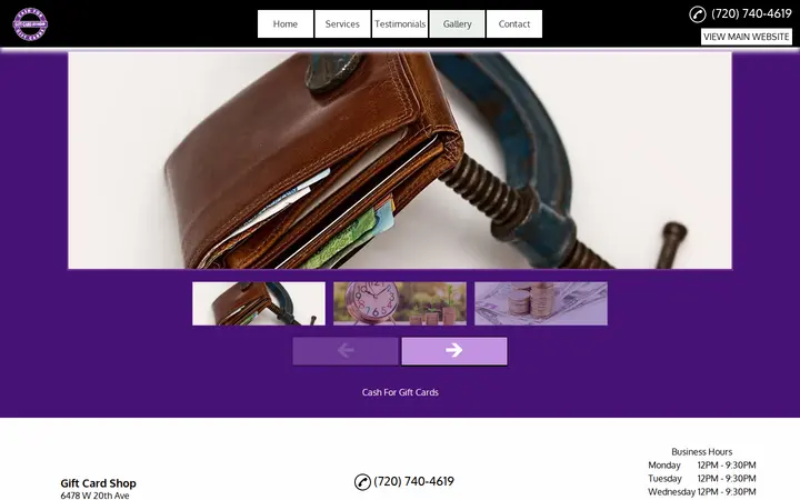 /gallery — Gift Card Shop