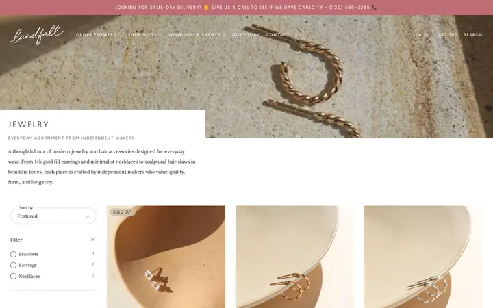 /collections/jewelry — Landfall Floral Co. | Denver Florist