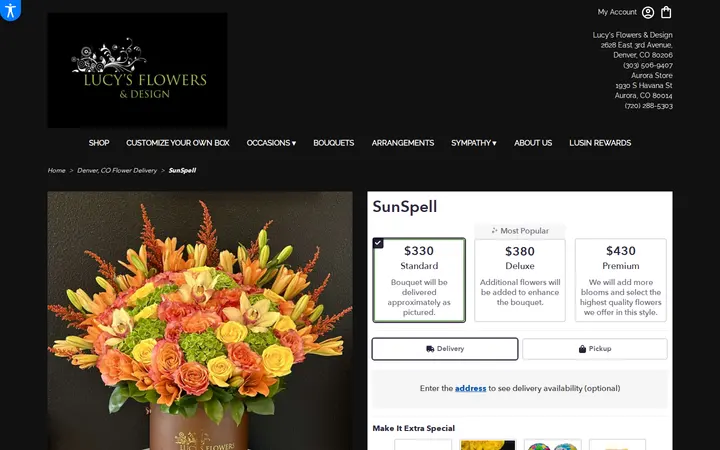 /denver-lucys-flowers-design/sunspell.html — Lucy's Flowers & Design