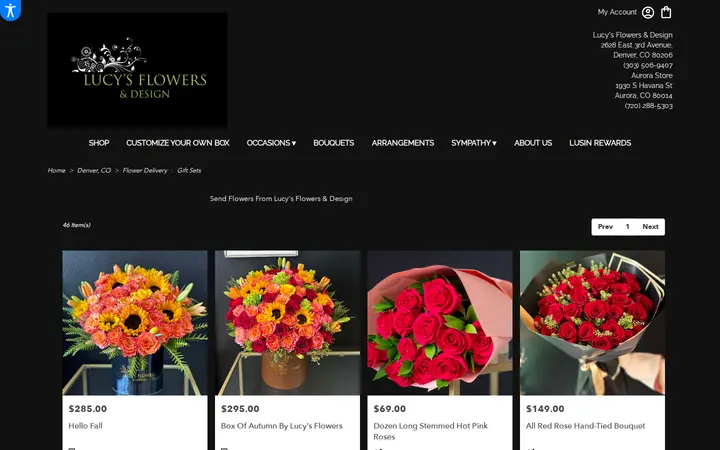 /denver-florist-flower-delivery/gift-sets-flowers — Lucy's Flowers & Design