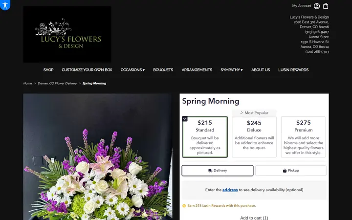 /denver-lucys-flowers-design/spring-morning.html — Lucy's Flowers & Design