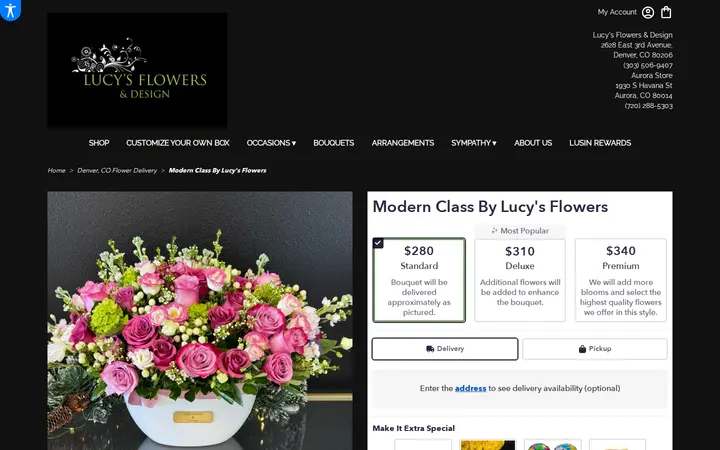/denver-lucys-flowers-design/modern-class-by-lucy-s-flowers.html — Lucy's Flowers & Design