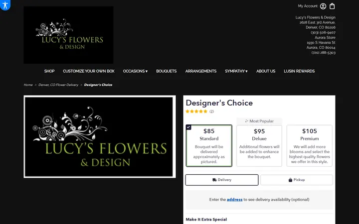 /denver-lucys-flowers-design/designer-s-choice.html — Lucy's Flowers & Design