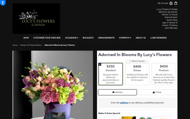 /denver-lucys-flowers-design/adorned-in-blooms-by-lucy-s-flowers.html — Lucy's Flowers & Design