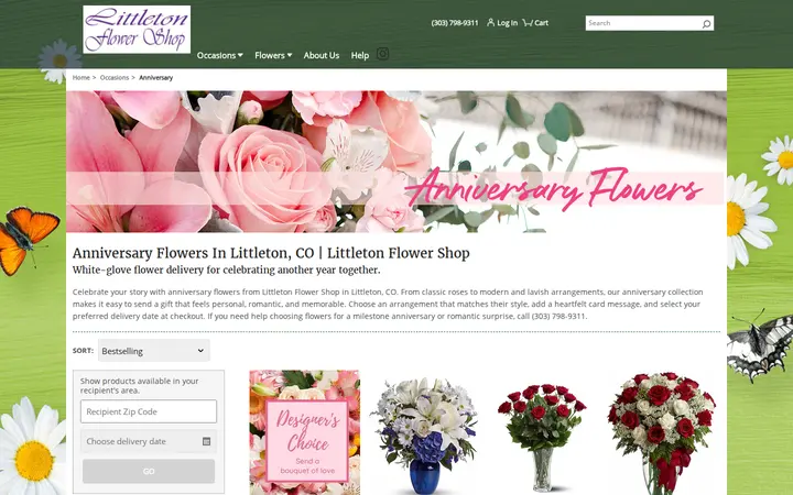 /anniversary/cat1000016 — Littleton Flower Shop