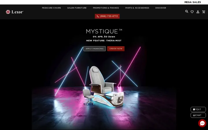 Website of Lexor (Denver)