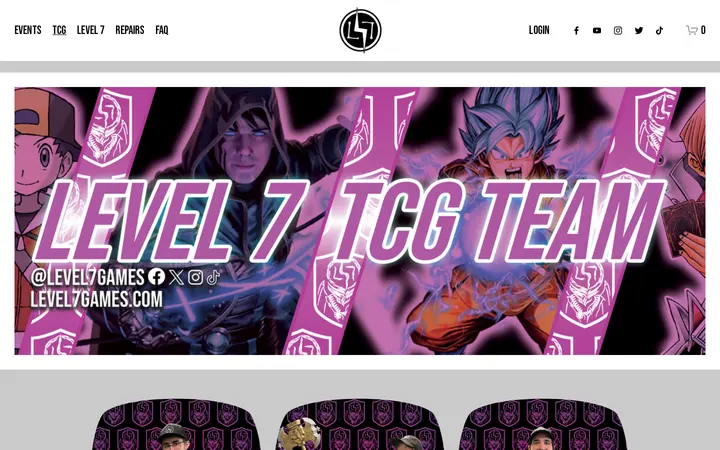 /l7-tcg-team — Level 7 Games Inc