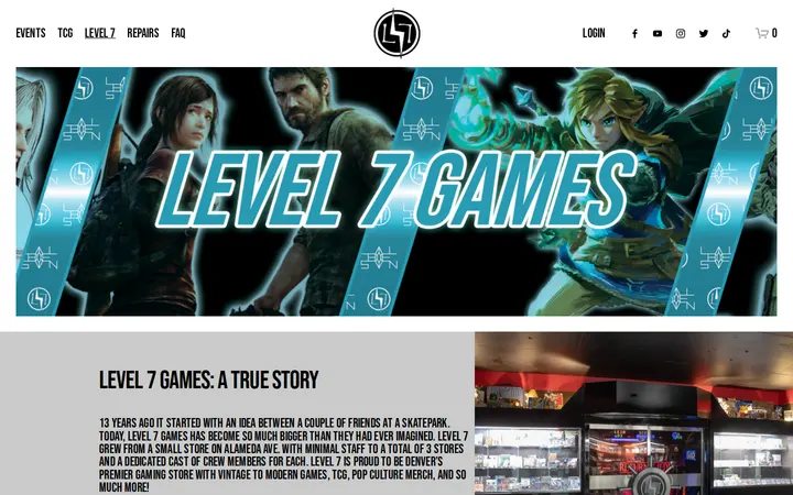 /about — Level 7 Games Inc