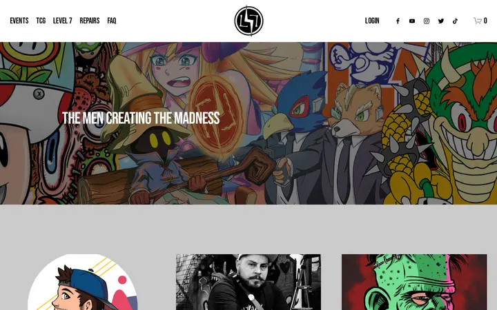 /level-7-artists — Level 7 Games Inc