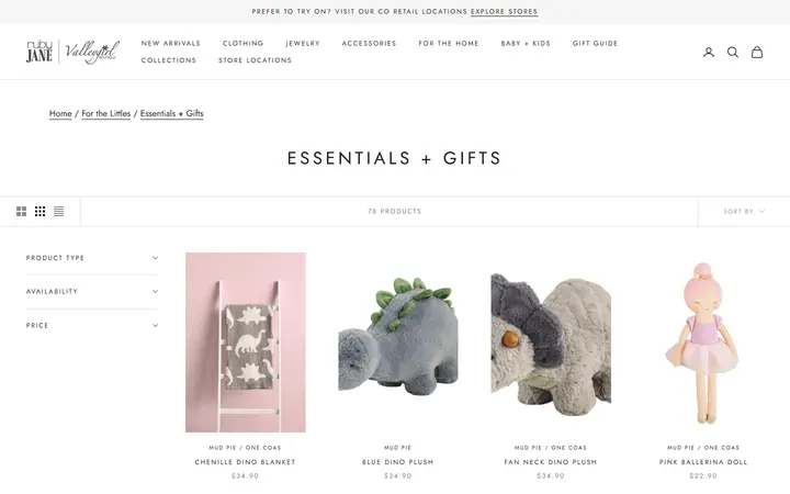 Essentials + Gifts - Ruby Jane — Ruby Jane Boutique - Denver Highlands