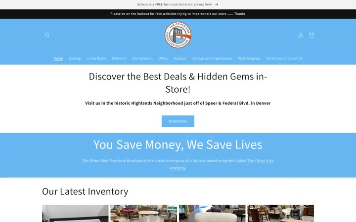 The Other Side Furniture Boutique – TOSA Furniture Boutique — The Other Side Furniture Boutique