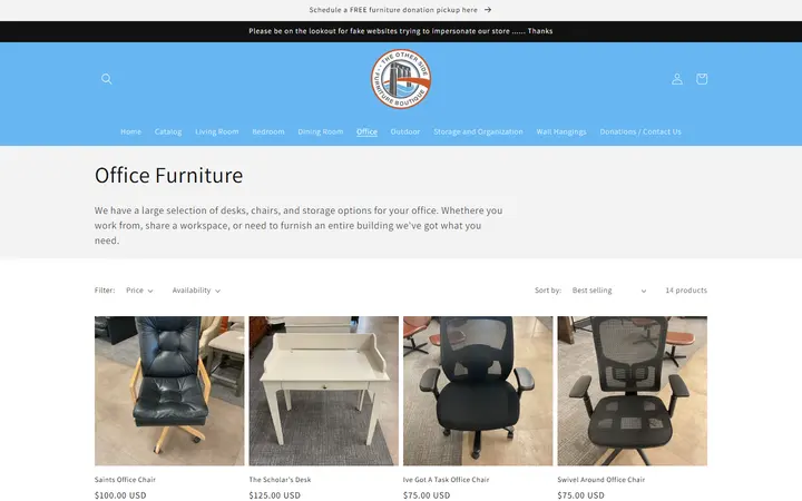 Office Furniture – TOSA Furniture Boutique — The Other Side Furniture Boutique