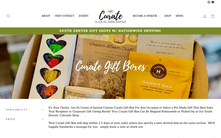 Curate Gift Box from South Denver, Colorado – Curate: A Local Mercantile — Curate: A Local Mercantile
