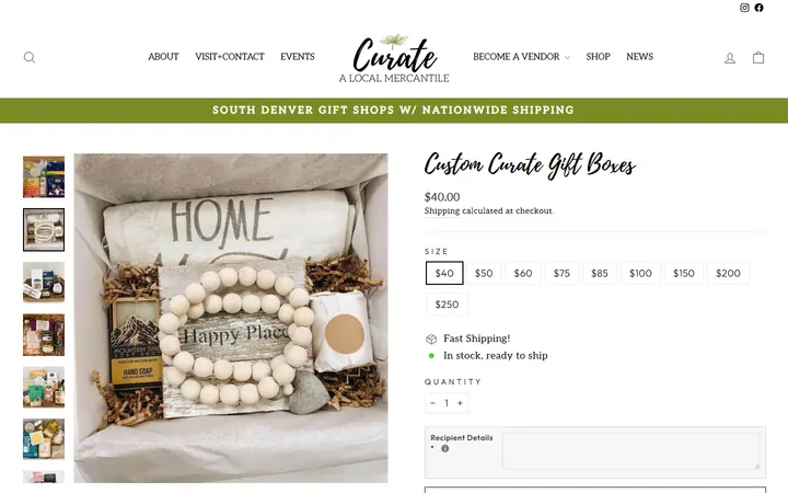 Curate Gift Boxes from South Denver, Colorado – Curate: A Local Mercantile — Curate: A Local Mercantile