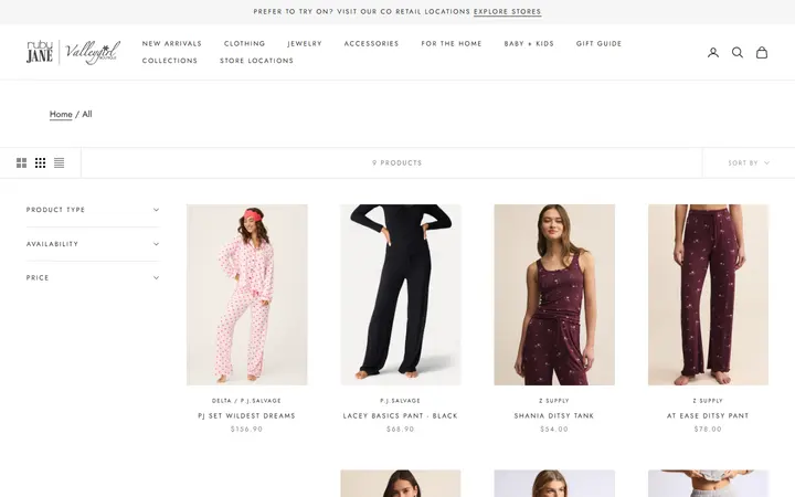 The Cozy Shop - Ruby Jane & Valleygirl Boutique — Ruby Jane Boutique - Littleton