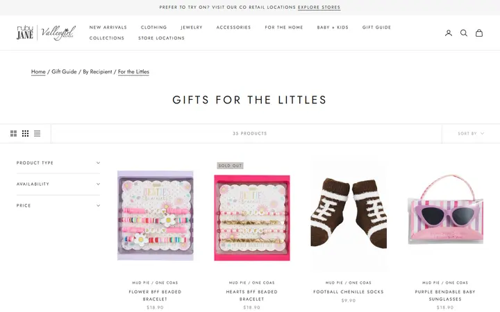 Gift Guide for the Littles - Ruby Jane — Ruby Jane Boutique - Littleton