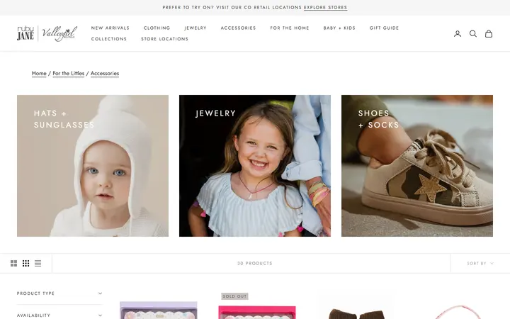 Accessories For the Littles - Ruby Jane — Ruby Jane Boutique - Littleton
