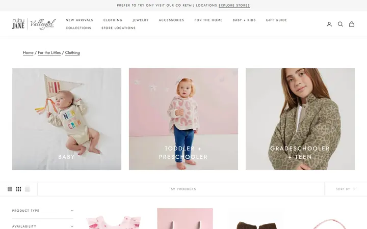 Clothing For the Littles - Ruby Jane — Ruby Jane Boutique - Littleton
