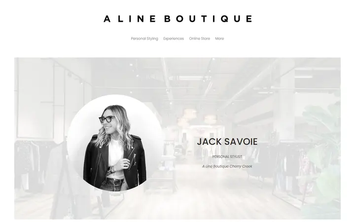Personal Stylist - Jack — A Line Boutique — A Line Boutique