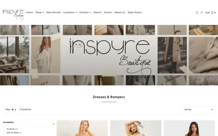 Dresses & Rompers | Inspyre Boutique — Inspyre Boutique - Park Meadows