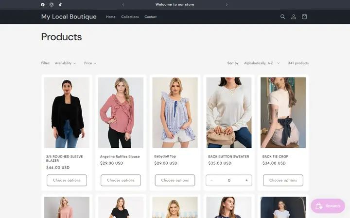 Products – My Local Boutique — My Local Boutique