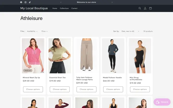 Athleisure – My Local Boutique — My Local Boutique