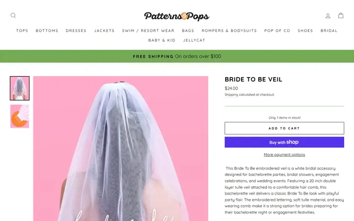 Bride to Be Veil – Patterns and Pops — Patterns & Pops