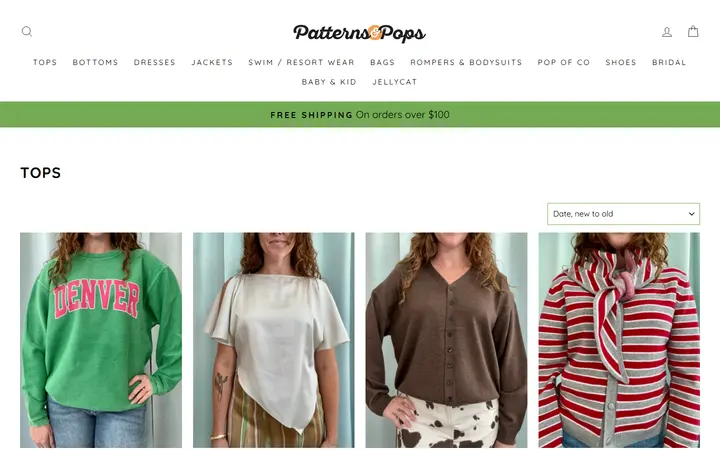 Tops – Patterns and Pops — Patterns & Pops